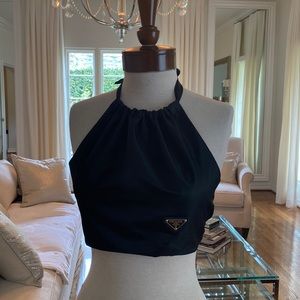 Prada Designer “like” halter and skirt set.